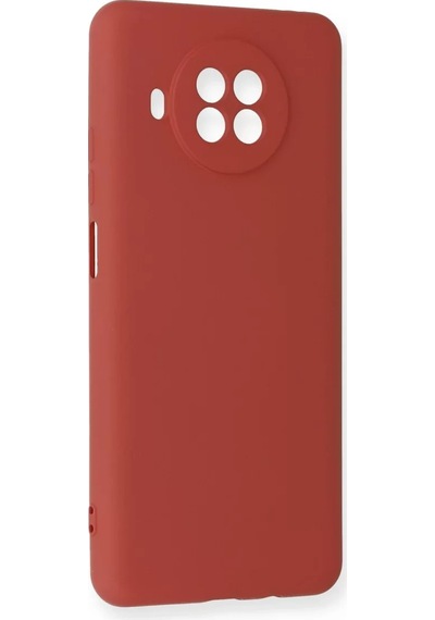 Newface Xiaomi Mi 10t Lite Kılıf Nano İçi Kadife Silikon - Kiremit