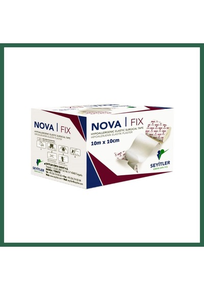 Bezos Fıx Flaster 10m X 10cm Hipoalarjenik Elastik Flaster Bzs01