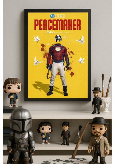 Peacemaker Siyah Ahşap Çerçeveli Poster, Film Duvar Tablosu