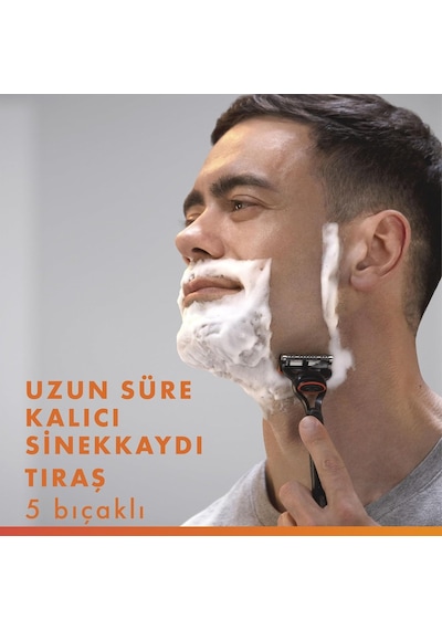 Gillette Uefa Champions League Special Edition Gillette Fusion5 Erkekler İçin Tıraş Makinesi