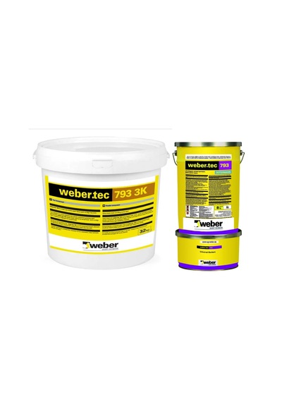 Weber Tec 793 3k 40 Kg 3 Bileşenli Epoksi Tamir Harcı -