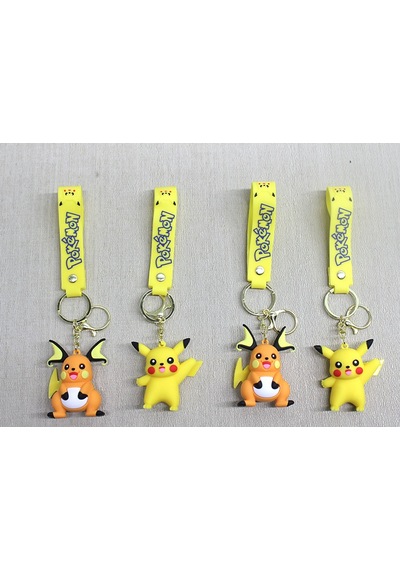 River World Anahtarlık Silikon Pikachu Raichu