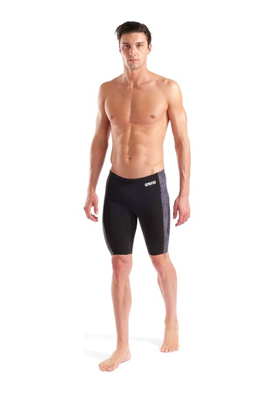 Arena Snakeskin Swim Jammer Erkek Siyah Yüzücü Mayosu 010161500
