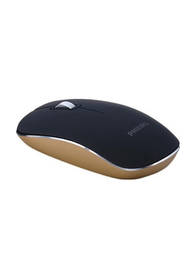 Philips Spk7323-93 Black And Gold Kablosuz Sessiz Optik Mouse Diğer