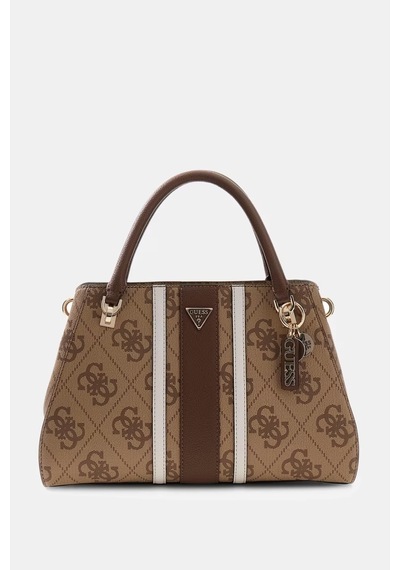 Guess Noelle Logo Iı Kadın El Çantası Hwss9672070 Kahverengi