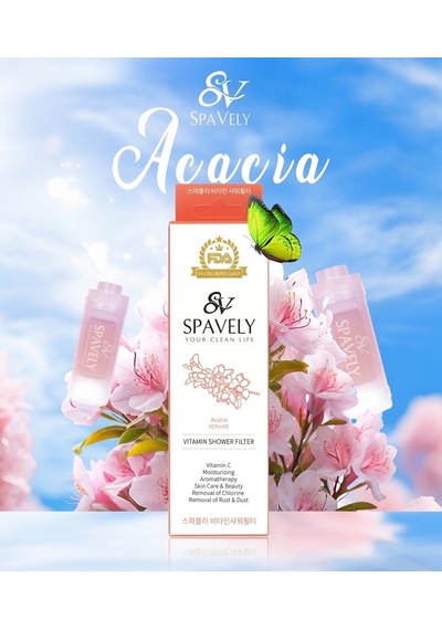Spavely Duş Filtresi Gül Esanslı - Premium Aromaterapik Klor Ve Kireç Karşıtı, Kokulu, C Vitaminli 200 Ml Portakal