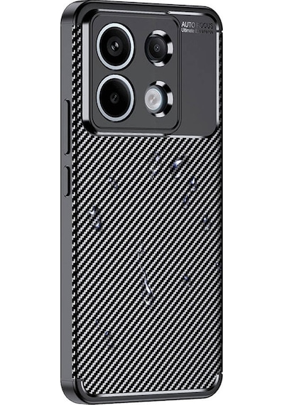Xiaomi Redmi Note 13 Pro Kılıf Negro Karbon Tasarım Silikon Kılıf