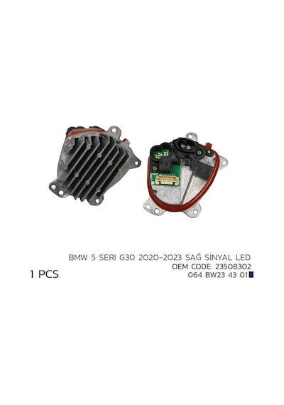 Nıken Bmw 5 G30 2020-2023 Sağ Sinyal Led Modül 23508302 IS00-NIKEN 064BW234301
