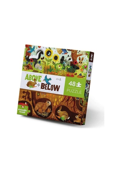 Crocodile Creek Puzzle 48 Parça Arka Bahçe Keşfi