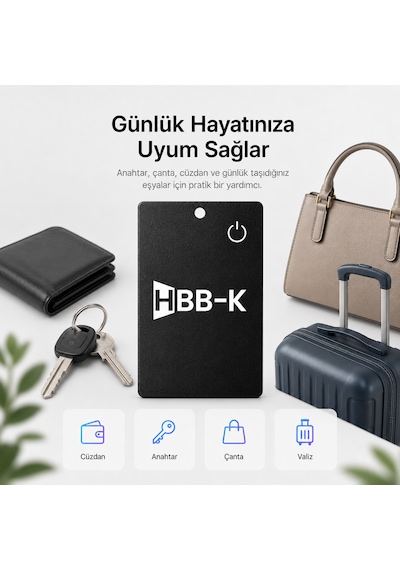 Hbb-k Apple Uyumlu iOS&android Akıllı Kart Siyah 2'li Paket