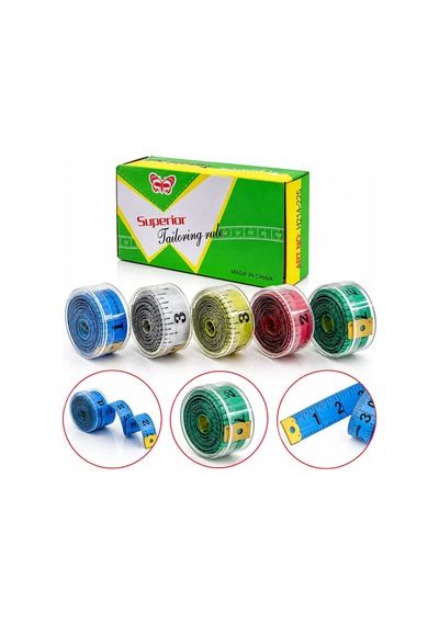 Ers 12 Adet Superior Şerit Mezura Mezro 1.5mt Plastik Kutulu Diğer