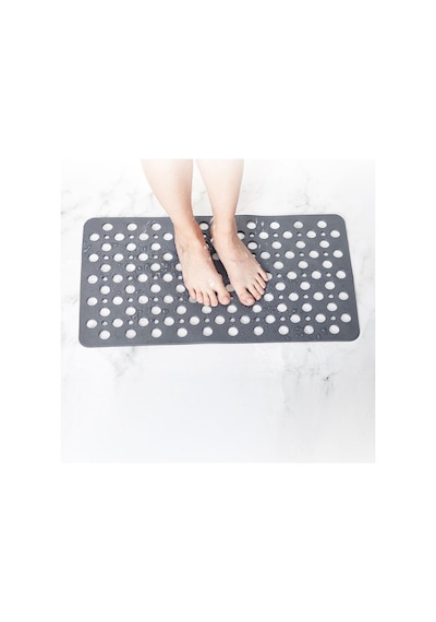 Reis Home Bubble Banyo & Duş Kaydırmazı Duş Paspası Gri
