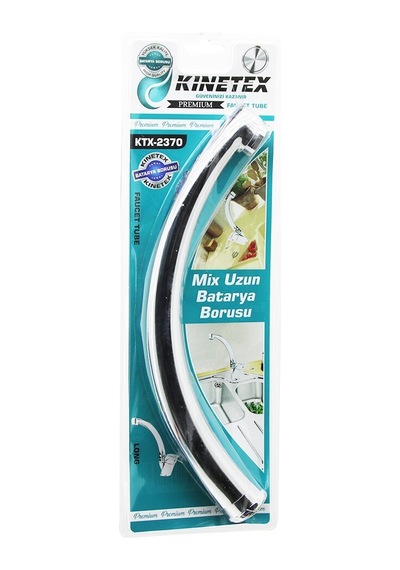 Kinetex Ktx-2370 Mix Uzun Evye Batarya Borusu Süzgeçli Uç Krom Kaplama Diğer