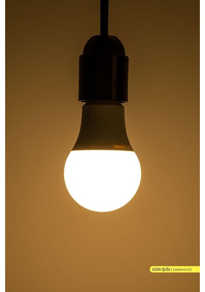 ACK LED A60 Ampul 3000K Gün Işığı 220V 12W E27