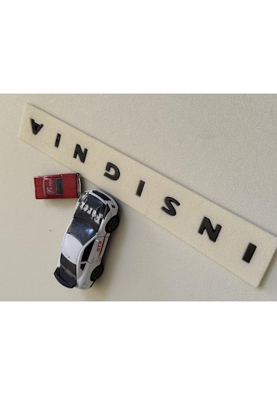 Insignia Piano Black Boşluklu Yeni Nesil Bagaj Yazısı 3m 3dbas