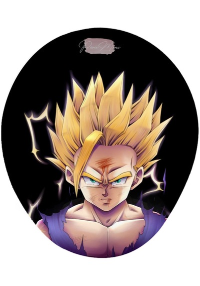 Dragon Ball Z Anime Karakteri Baskılı Bilek Destekli Mouse Pad Mousepad