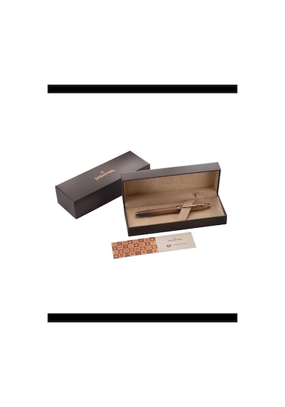 Sheaffer 100 Coffee Edition Hediye Kutulu Roller Kalem M Uç Mat Kahve Pvd Detaylı E1937451 Kahverengi