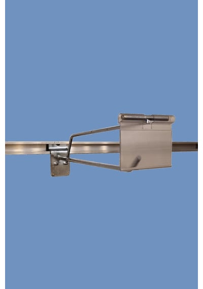Kanallı Pano Kancası 20 Cm Galvaniz Etiketli Raf Askısı Raf Kancası Mağaza Düzenleme 50 Adet