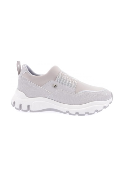 Dgn 69113-22y Kadın Silver Taş Bantlı Sneakers Ayakkabı 69113-2027-R7516 Gri