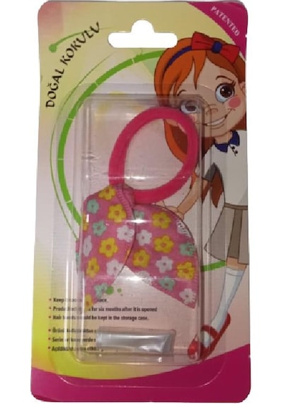 Headlice Stopper Bit Tokası Doğal Kokulu Lacivert Pembe Çiçekli