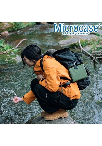 Microcase Piknik Kamp Balıkçılık Outdoor İçin Katlanır Ve Taşınabilir Minder 34x36 Cm Al5563 Gri