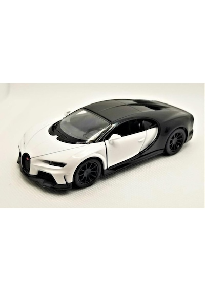 Kinsmart Bugatti Chiron Supersport 1:38 Beyaz Çek Bırak Model Araba