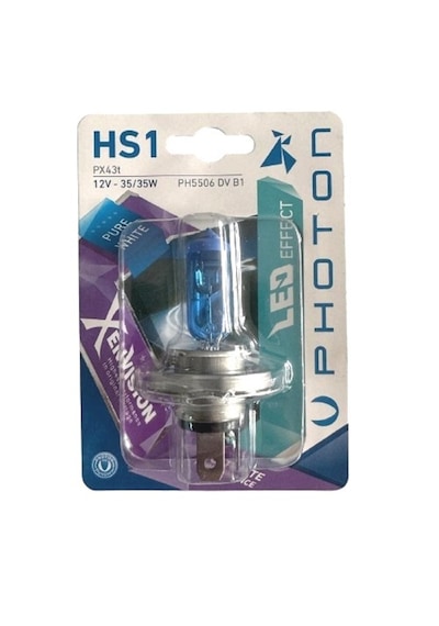 Hs1 12v 35/35w Px43t Beyaz Işık Motosiklet Ampulü 1 Adet Hs1 12v 35/35w Px43t Beyaz Işık Motosiklet Ampulü 1 Adet