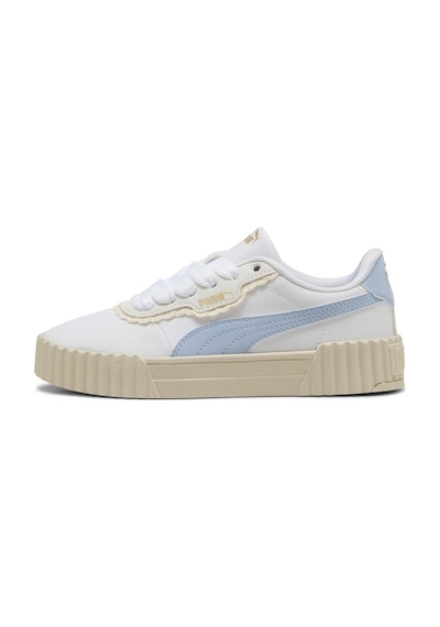 Puma Carina 3.0 Memoires Jr Kız Çocuk Ekru Sneaker 40434201