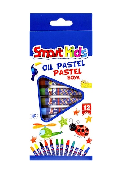 Smart Kıds Pastel Boya 12 Li 3557 Çok Renkli