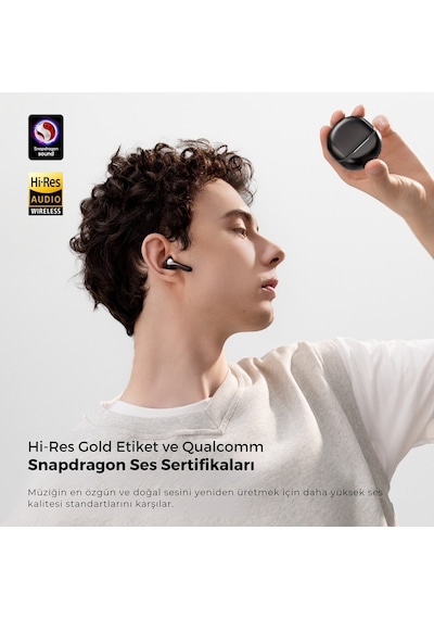 Soundpeats Air5 Hi-res Çift Telefon Destekli Bluetooth 5.4 Kulak İçi Kulaklık
