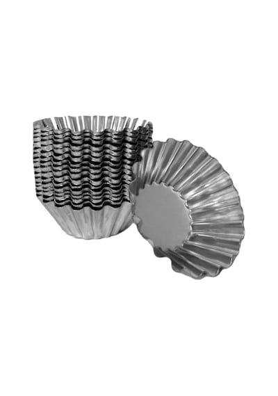 Pedifür Kalıbı Teneke 100 Lü No:2 Metal