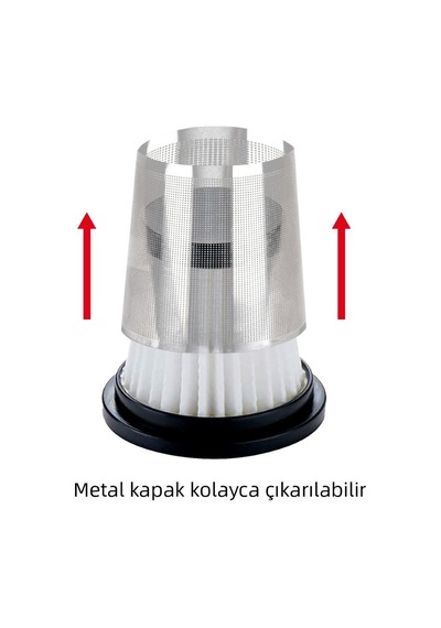 Kobb Kbv20f 12v/şarjlı Hibrit Araç Süpürgesi İçin Yedek Hepa+çel