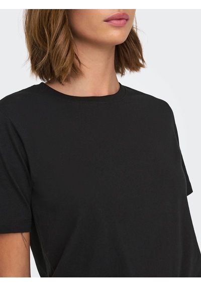 Only Jdyrex S/s Top Jrs Siyah Kadın T-shirt 15344612 Siyah