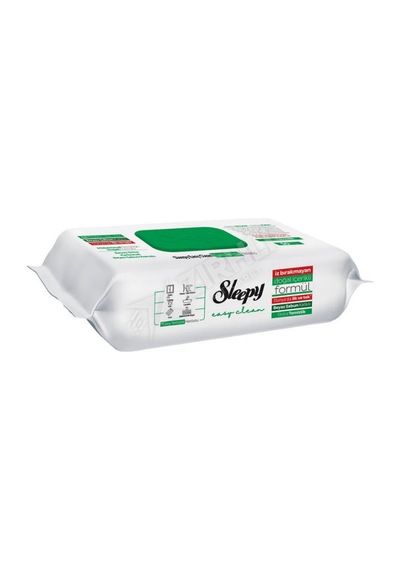 2 Adet Sleepy Mop Yer Temizlik Havlusu Beyaz Sabunlu 50'li