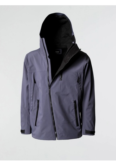 Isaora Asym Jacket Erkek Dark Grey Shell Jacket Isr7010-drg Gri