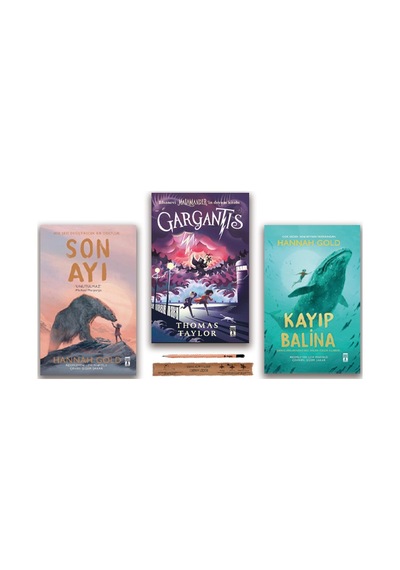 Genç Timaş Son Ayı - Kayıp Balina - Gargantis Set 3 Kitap