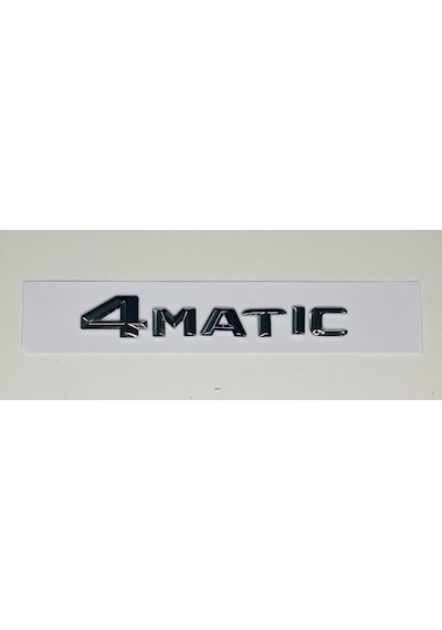 Mercedes Amg E C S Glc Gla Cla W204 W205 W212 2014 - 2022 4 Matıc Arka Bagaj Yazısı Krom