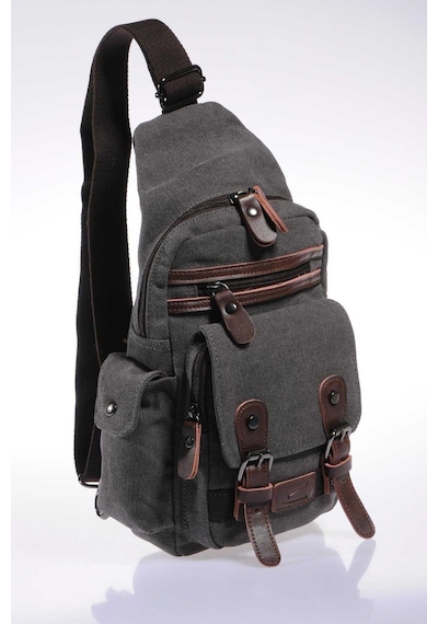 Barcelona Ctv1265-0078 Gri Kadın Body Bag