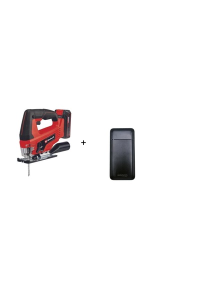 Einhell TC-JS 18 Li 1x2.5AH Akülü Dekupaj Testere + Akdeniz S125Q Powerbank