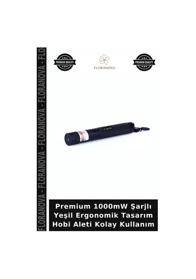 Premium 1000mw Şarjlı Yeşil Ergonomik Tasarım Hobi Aleti Kolay Kullanım