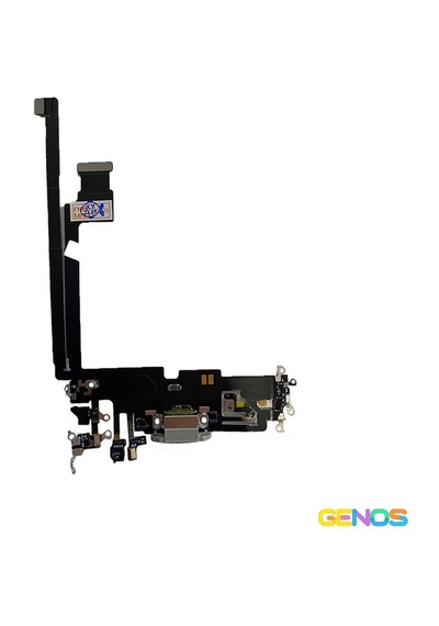 Apple Uyumlu iPhone 12 Pro Max Bordlu Şarj Soketi Beyaz Sn810060