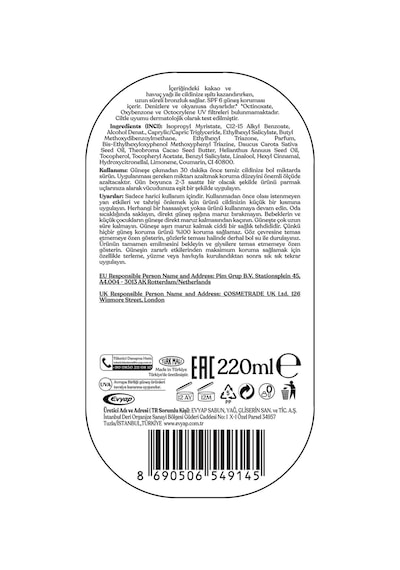 Arko Suncare Spf6 Bronzlaştırıcı Yağ 220ml Ve Spf30 Yüksek Korumalı Vücut Güneş Spreyi 200ml Yaz Seti