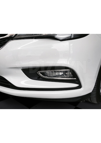 S-dizayn Opel Astra K Hb Krom Sis Farı Çerçevesi 2 Prç 2015-2022