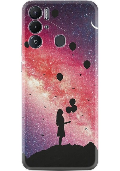 Tecno Pova Neo Kilif Resimli Silikon Flowers Cat 2 1349 557178836