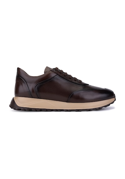 Tamer Tanca Erkek Hakiki Deri Kahverengi Sneakers & Spor Ayakkabı 771 8586 Erk Ayk Y26 Kahve Dr