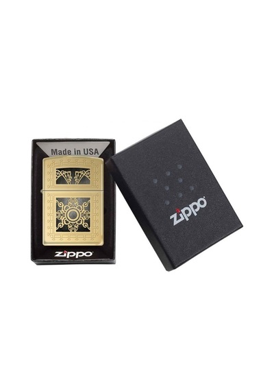Zippo 169-068918 Black Imperial Filigree Çakmak