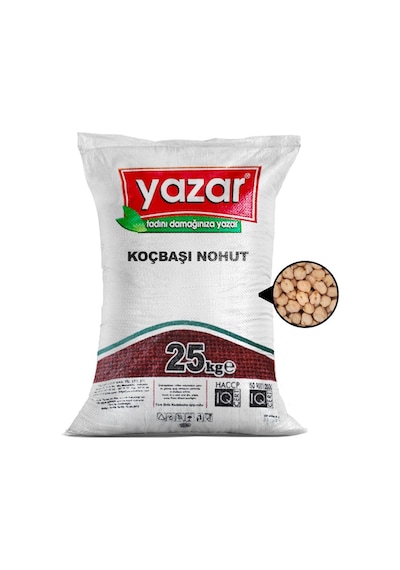 Yazar Koçbaşı Nohut İç Anadolu Yöresi 25 KG