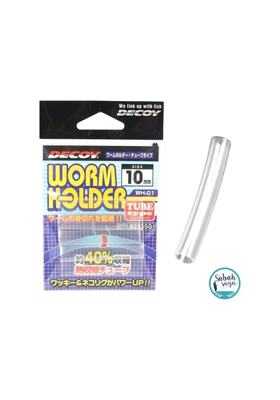 Decoy Wh-01 Worm Holder Makaron 10mm Şeffaf
