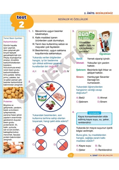 4. Sınıf Ipuçlu Yeni Nesil Soru Bankası 4'Lü Set Dikkat Atölyesi