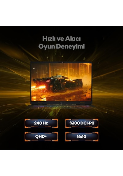 Game Garaj Slayer5 7XL-5060 C3 U7-255HX 32 GB 2 TB RTX5060 17" Free Dos Dizüstü Bilgisayar